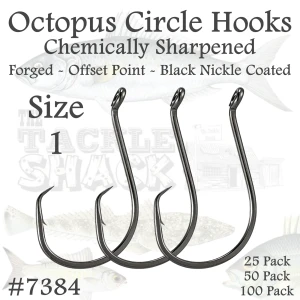 Size 1 Octopus Circle Hooks