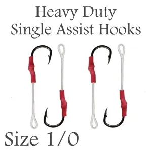 Single Assist Hook Heavy Duty 1/0