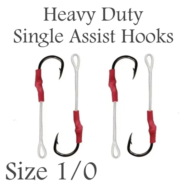 Single Assist Hook Heavy Duty 1/0