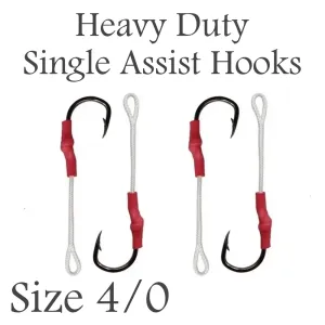 Single Assist Hook Heavy Duty 4/0
