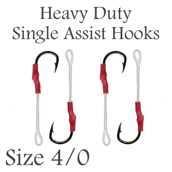 Single Assist Hook Heavy Duty 4/0