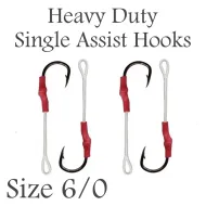 Single Assist Hook Heavy Duty 6/0